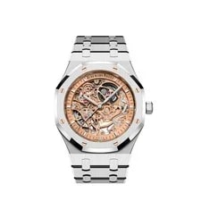 Audemars Piguet — Audemars Piguet Royal Oak 15407ST.OO.1220ST.02 Double Balance Wheel Openworked — Watch — resale