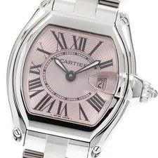 Cartier — Cartier Roadster SM W62017V3 Date Pink Dial Quartz Watch_916228 — Watch — resale