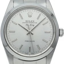 Rolex — Rolex Air-King 14000(A) Stainless Steel 34mm Silver Dial Automatic #LPW1207 — Watch — resale
