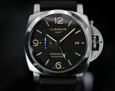 Panerai — Panerai Luminor 1950 3 Days GMT Automatic 44mm PAM01320-2019--Box & Papers — Watch — resale