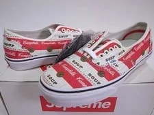 Supreme — Supreme X Campbell's Soup Vans Authentic Pro US8.5 New Limited Edition — Sneaker — resale