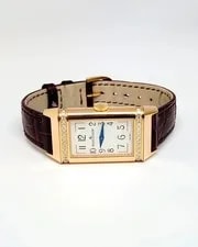 Jaeger-LeCoultre — Jaeger-LeCoultre Reverso One Duetto 20MM Rose Gold White/Red Wine Dial JL Jaeger — Watch — resale