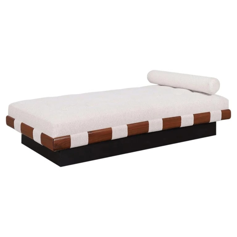 Adrian Pearsall, Craft Associates — Mid-Century Modern Walnut Daybed / By Adrian Pearsall, 1960s — Furniture — resale