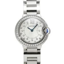 Cartier — Cartier Baron Blue W4BB0034 Silver/diamond 733260 — Watch — resale
