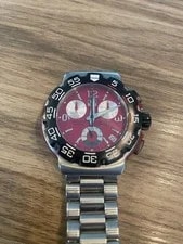 Tag Heuer — TAG Heuer Formula 1 CAC1112 41mm Red Chronograph CAC1112 CR5130 F1 Chrono — Watch — resale