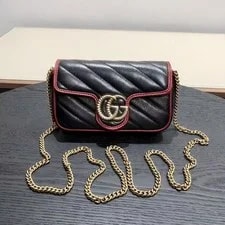 Gucci — Gucci GG Marmont Edge Crossbody Auth — Handbag — resale