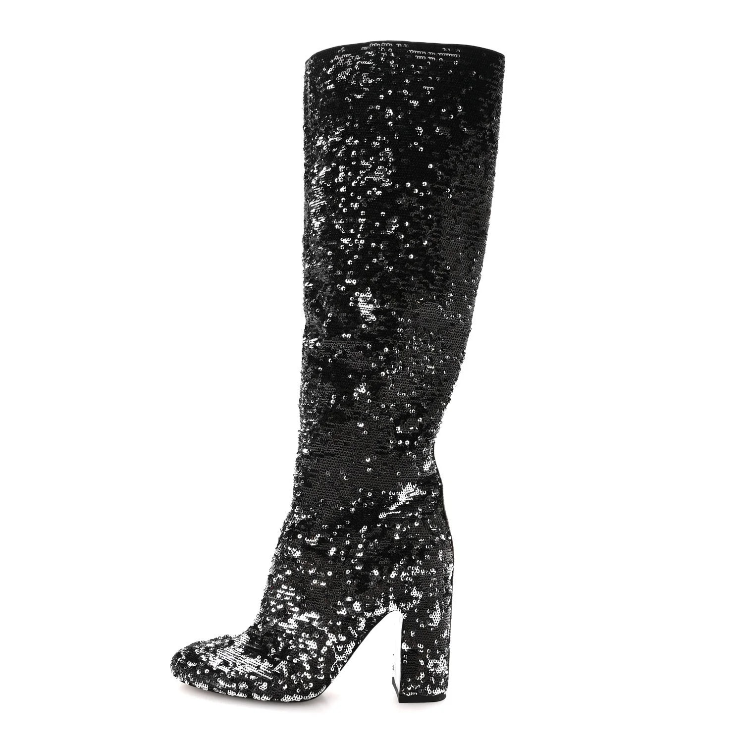 Louis Vuitton — Sequin Donna High 38 — Designer Shoe — resale