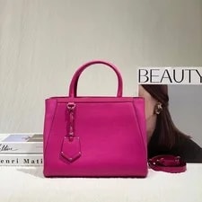 Fendi — Fendi 2Jours Textured 2Way Auth — Handbag — resale