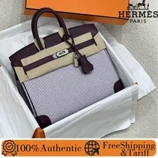 Hermès — Auth Hermès Birkin30 Galanth N5 Palladium — Handbag — resale