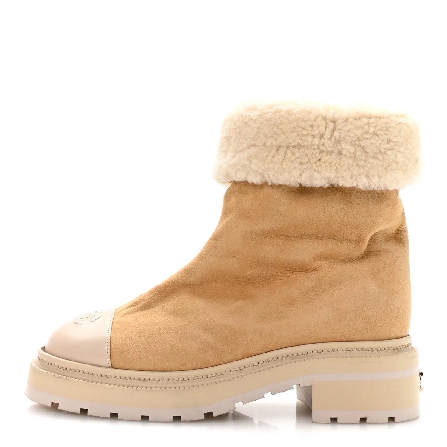 Chanel — Cap Toe Short 38 — Designer Shoe — resale