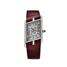 Cartier — Cartier Tank Asymétrique Large WHTA0023 'Temple Edition' Platinum Skeleton Dial — Watch — resale
