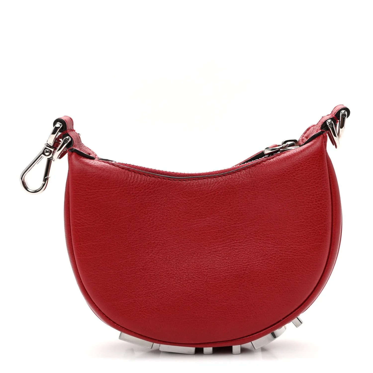 Fendi — Vitello Grace New Matte Nano Fendigraphy Hobo Charm — Handbag — resale