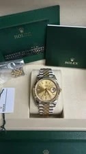 Rolex — Rolex Datejust 41 Champagne Index Dial on Jubilee 126333 Card 2022 — Watch — resale
