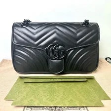 Gucci — Gucci GG Marmont Small Crossbody IN — Handbag — resale