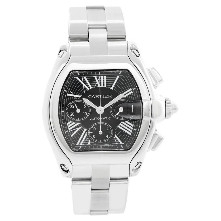 Cartier — Cartier Roadster Chronograph Stainless Steel Automatic 2618 W62006X6 — Watch — resale