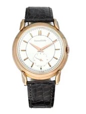 Jaeger-LeCoultre — Jaeger-LeCoultre 18k Rose Gold Leather 40 Mm Automatic — Watch — resale