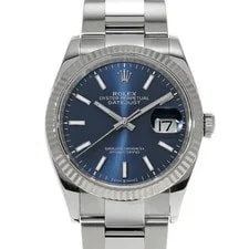 Rolex — Rolex Datejust 36 126234 36mm Stainless Steel Blue #WW1161 — Watch — resale