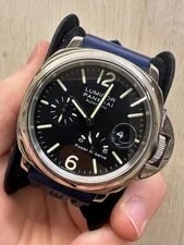 Panerai — Panerai Luminor PAM00090 Automatic Power Reserve Steel With Extra Band — Watch — resale