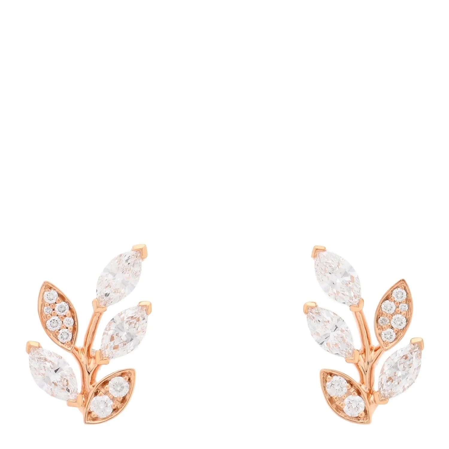 Tiffany & Co. — 18K Rose Gold Small Victoria Vine — Jewelry — resale