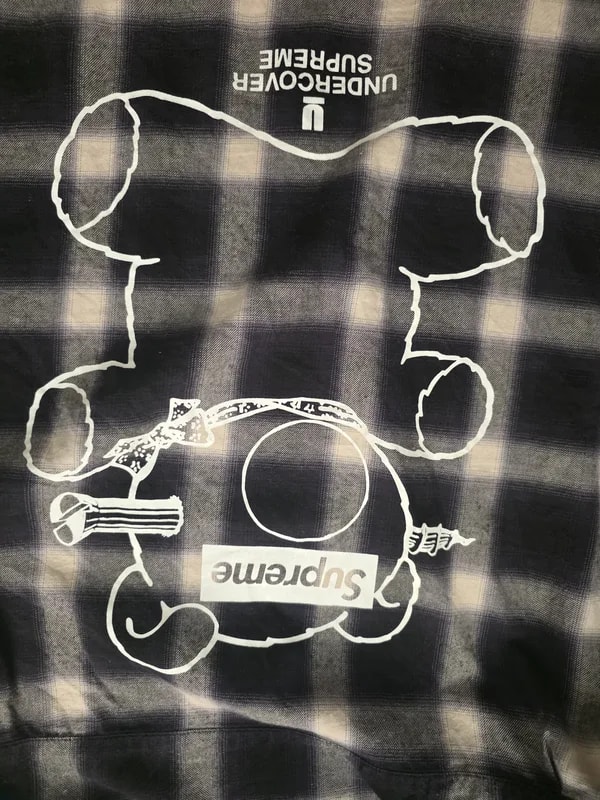 Supreme — Supreme X Undercover Hooded Flannel S/S 15 — streetwear — resale