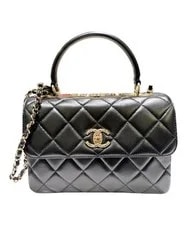 Chanel — Chanel Top Handle Flap CC ×GHW A92236 #040 — Handbag — resale