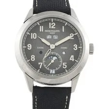 Patek Philippe — Patek Philippe Annual Calendar Travel Time White Gold 5326g — Watch — resale