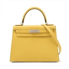 Hermès — Hermès Kelly 28 Serie Sesame Metal Fittings B: 2023 — Handbag — resale