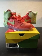 Nike SB — Nike SB Dunk High ‘Strawberry Cough’ (’s 9/’s 10.5) CW7093-600 — Sneaker — resale