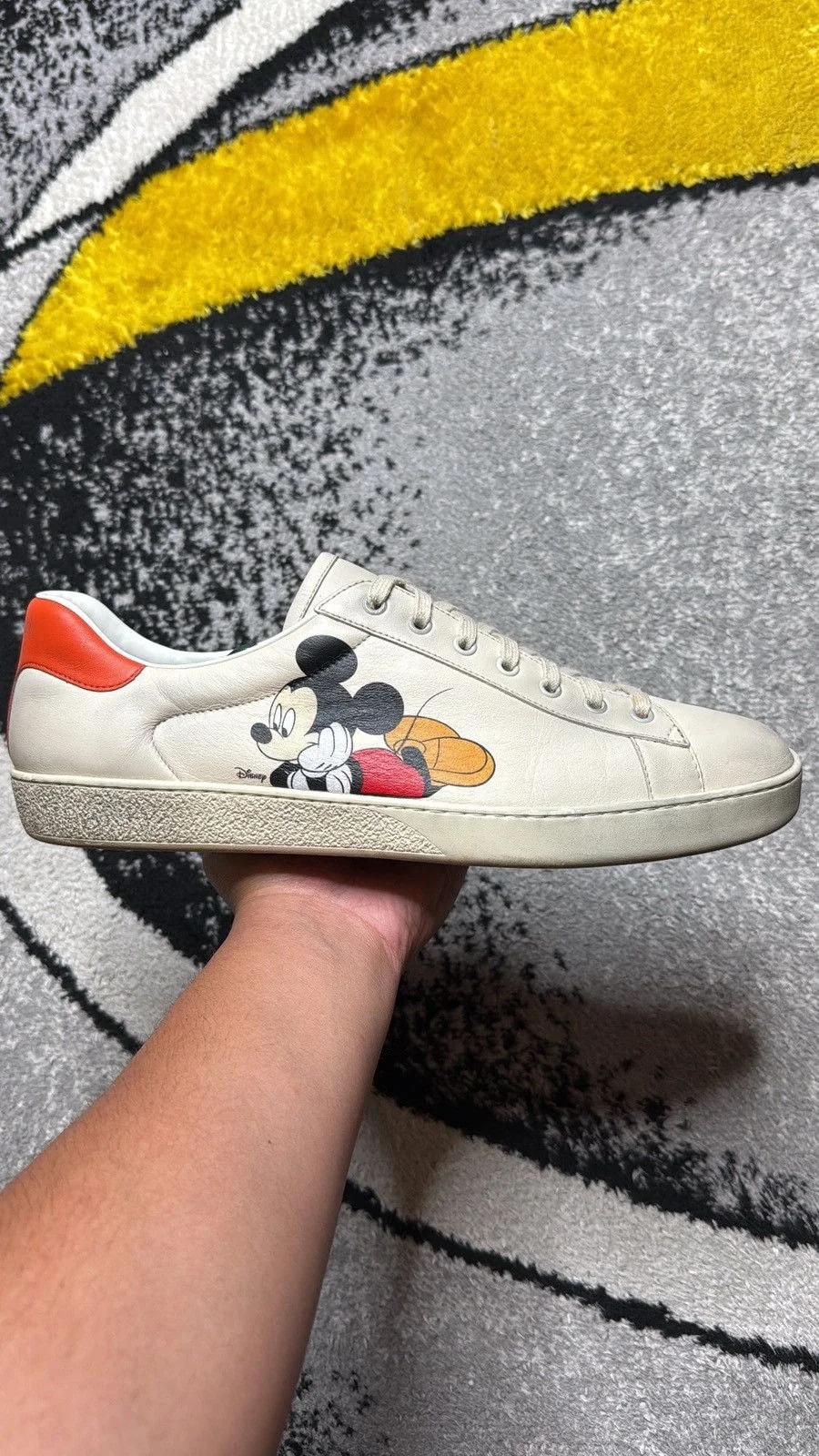 Gucci — Gucci X Disney Ace Low Mickey Mouse — Sneaker — resale