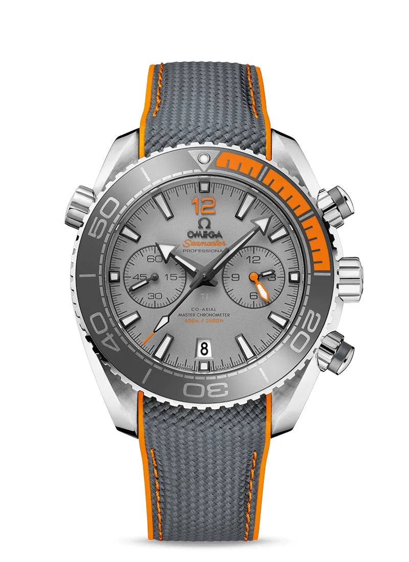 Worldofluxuryus — Omega Seamaster Planeta Ocean Chronograph Titanium & Ceramic — Watch — resale