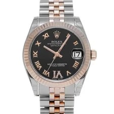 Rolex — Rolex Datejust 31 178271 31mm Stainless Steel Black #WW904 — Watch — resale