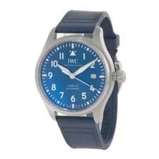 IWC — IWC Pilot's Mark XX 40MM Stainless Steel Ref. IW328203 Blue Dial — Watch — resale