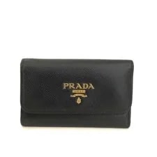 Prada — Prada Logo 6 Ring Key Case — Handbag — resale