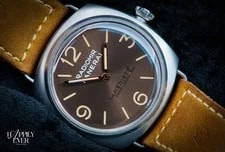 Panerai — Panerai Radiomir Venti Steel Manual 45mm Brown Dial Strap PAM 2020 — Watch — resale