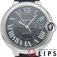 Cartier — Cartier Ballon Bleu de 42mm LM Automatic WSBB0003 SS Leather — Watch — resale