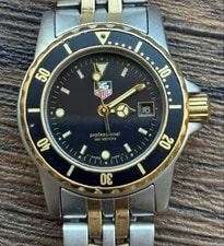 Tag Heuer — Working TAG Heuer 925.208 1500 Professional Combi — Watch — resale