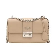 Prada — Prada Chain Padlock 2WAY (Built-in Chip) / 128739648 — Handbag — resale