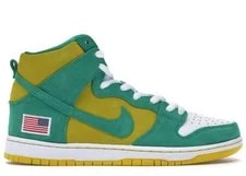 Nike SB — Nike SB Dunk High Oakland Athletics — Sneaker — resale