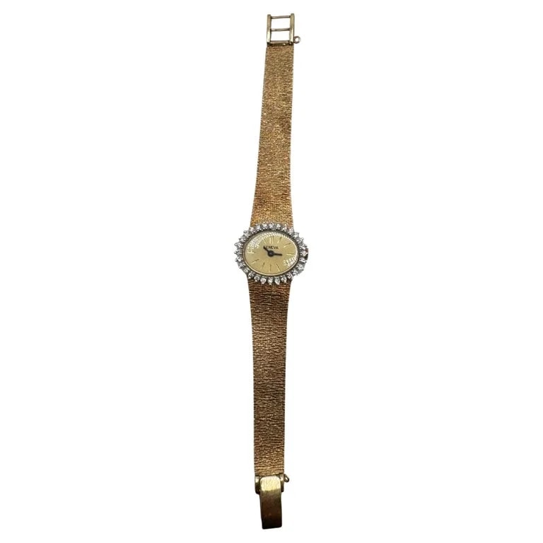 Geneva — Geneva 14K Yellow Gold Art Deco Diamond Circa 1980, 0.67ct — Watch — resale