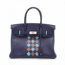 Hermès — Hermès Birkin 30 le Tournay Tresage Vow X Vow Epson Ankle X X Bl — Handbag — resale