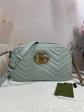 Gucci — Gucci GG Marmont Crossbody Adjustable Chain Strap HW — Handbag — resale
