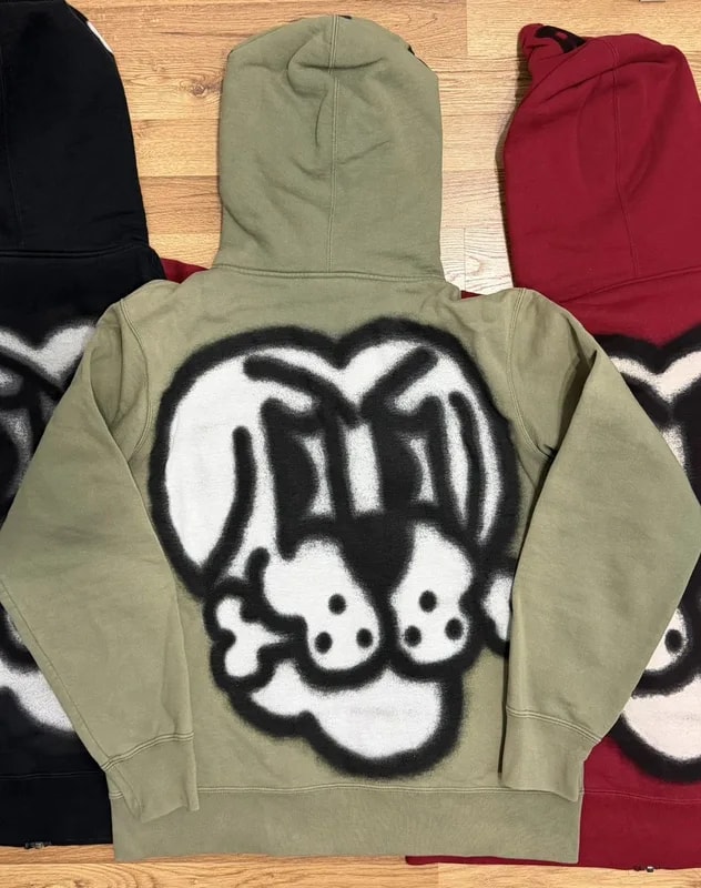 Supreme — Supreme Zip Up Hooded Sweatshirt — Handbag — resale