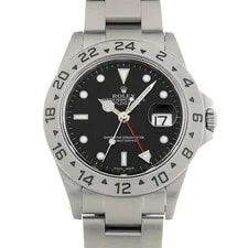 Rolex — Rolex ExplorerII 16570 40mm Stainless Steel Black #WW3547 — Watch — resale