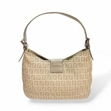 Fendi — Fendi Baguette Buckle Flap Top Handle — Handbag — resale
