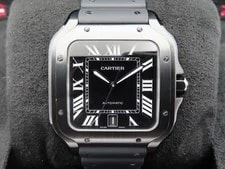 Cartier — Cartier Santos de Black Adlc Steel WSSA0039 Box Papers — Watch — resale
