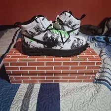 Off-White — Size 9.5 - AIR Force 1 MID SP Off-white, / (DR0500-102) — Sneaker — resale