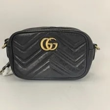 Gucci — Gucci GG Marmont Mini Wave Camera Chain — Handbag — resale