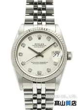 Rolex — Rolex Datejust 68274G Stainless Steel / White Gold / Diamond 30mm #TW2468 — Watch — resale