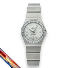 Omega — Omega Constellation 24mm SS Diamond Bezel 123.15.24.60.52.001 — Watch — resale
