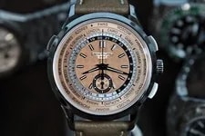 Patek Philippe — Patek Philippe 5935a World Time Flyback Chronograph New Unworn Full Set 3 Straps — Watch — resale
